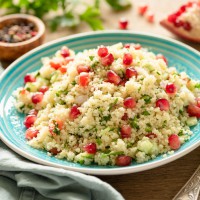 Salată tabbouleh cu cușcuș