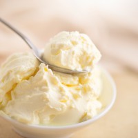 Înghețată cu lămâie și mascarpone