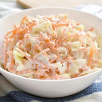 Salata coleslaw. Rețeta originală de salată cu varză și morcovi