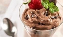 Mousse de ciocolata cu menta si Oreo