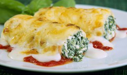 Cannelloni cu ricotta și spanac