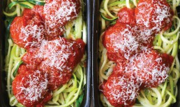 Spaghete De Zucchini Cu Chiftele Turcesti