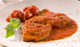 Mușchi de porc alla pizaiola