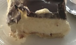 Prajitura ecler cu ganache de ciocolata