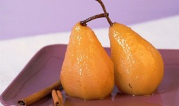 Pere aromatizate cu scorțișoară