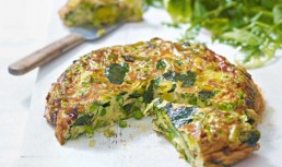 Frittata Cu Spanac, Praz Si Mazare