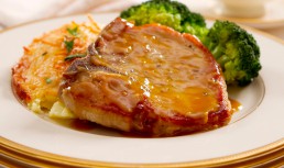 Cotlete de porc cu miere si mustar