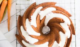 Bundt Cake De Morcovi, Cu Glazura De Branza