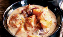 Curry de dovleac si arahide
