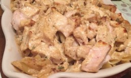 Pui Alfredo la cuptor