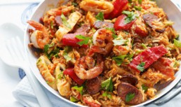 Orez Picant Cu Fructe De Mare