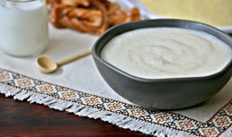 Griș cu lapte și scorțișoară