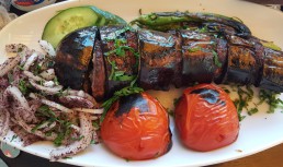 Patlicanli kebap - frigărui turcești cu carne tocată și vinete