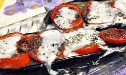 Vinete caprese la cuptor