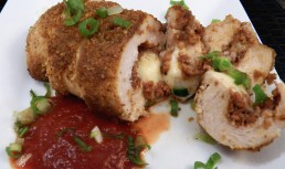 Pui umplut cu chorizo