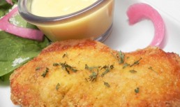 Cotlet de porc cu parmezan