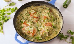 Piept de pui cu sos salsa verde
