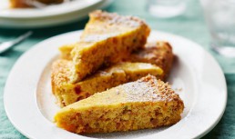 Tarta Cu Ricotta  Si Migdale