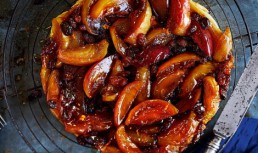 Tarta Cu Caramel, Mere Si Stafide