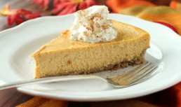 Cheesecake cu piure de dovleac