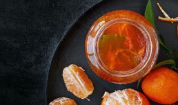 Marmeladă de clementine cu foi de dafin