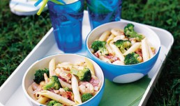 Penne Cu Creveti, Bacon Si Broccoli