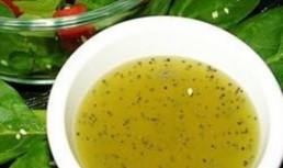 Dressing cu mac, pentru salata