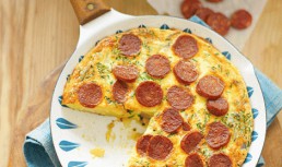 Frittata Cu Chorizo Si Cartofi
