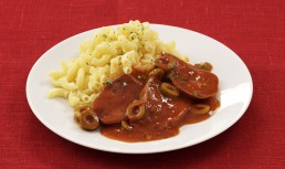 Mâncare de limbă cu măsline - rețetă simplă