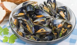 Midii la abur - cea mai simplă rețetă