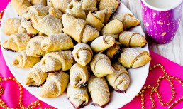 Cornulețe de post cu margarină