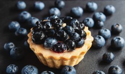 Mini tarte cu afine