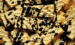 Foi de napolitană cu glazură