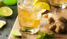 Fresh de ghimbir, lime si mentă - băutura care îți dă energie și te răcorește