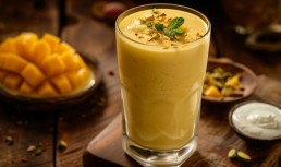 Cum să faci Mango Lassi - băutură indiană cu mango și iaurt