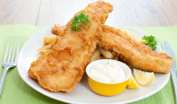 File de pește în aluat cu crustă ușor crocantă