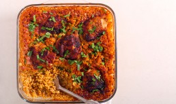 Pulpe de pui cu bulgur