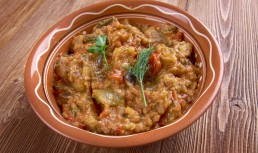 Zaalouk - salată de vinete marocană