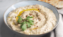 Pastă de vinete cu tahini - stil oriental