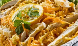 Salată de țelină cu piept de pui