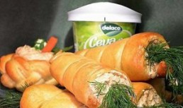 Aperitiv de sarbatoare cu crema de branza Ceva Fin