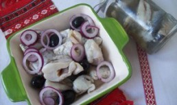 Aperitiv din stiuca marinata