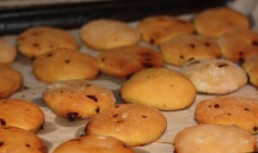 Biscuiti cu portocale si ciocolata