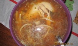 Bors cu pui