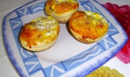 Briose aperitiv cu pui