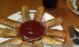 Briouates - rulouri marocane cu carne tocata (video)