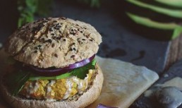 Burger vegetarian de naut