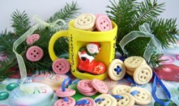 Button cookies - Fursecuri nasturei