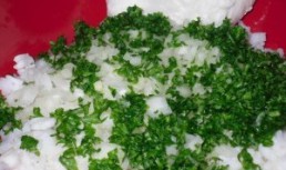 Chiftelute (piftelute) din orez cu mozzarella