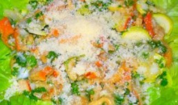 Ciuperci marinate cu parmezan